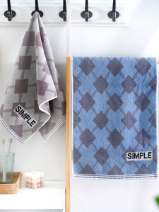 Khăn Mặt Bằng Cotton Nguyên Chất Dày Dặn Mềm Mại Thấm Hút Nước Không Rụng Lông Dùng Cho Gia Đình Và Khách Sạn