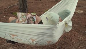 Hamok Ayunan Camping Naturehike CNH22HJ004 Printing Hammock Outdoor Hammok Kemping Hamock Tempat Tidur Gantung Hiking Gunung
