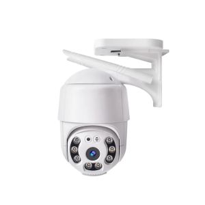Camera Mini PTZ 5MP Wifi Băng Tần Kép 5G 2.4G Ngoài Trời Tự Động Theo Dõi Bảo Mật AI Tích Hợp Âm Thanh Hai Chiều Chống Nước Màu Trắng Chuẩn IP