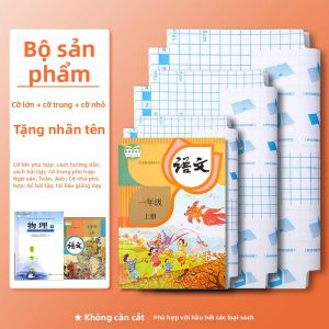 Bìa Sách Trong Suốt Chống Nước Dán Tự Dính Hoàn thiện Mờ