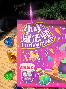 Magic Potion Science Experiment DIY Magic Pot Experiment Potion Bottle Pot Set Kids 小小师魔法药水科学实验diy神奇魔法壶实验药水瓶锅套装 A362