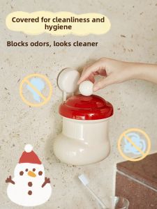 TAOXIAOHE | Cute Mini Suction Wall Mounted Facial Tissue Waste Bin