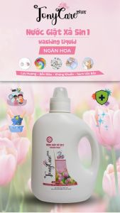 (2.1kg) Nước Giặt Hương Ngàn Hoa Tonycare 2.1kg – Thơm Lâu Sạch Sâu Tiết Kiệm Vượt Trội