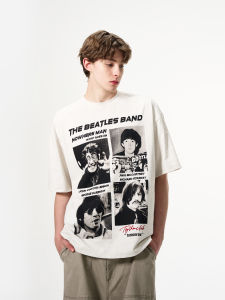 MADWITCH | American Vintage Band Print T-Shirt Men
