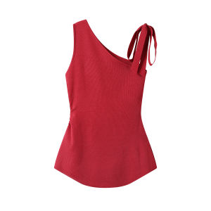 Áo Len Dệt Kim Hở Vai Kiểu Pháp XinmonLee Eo Thon Gọn Lưng Đẹp Đa Năng Chất Liệu Khác Mùa Hè 2025 Màu Trơn