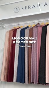Seradia Monogram 2 Prayer Set Travel Size 2in1
