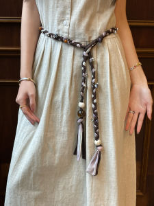 XUELINLU | Handcrafted Rope Vintage Decorative Belt Beaded