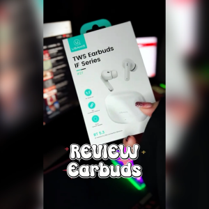 [รับประกัน 1 ปี] USAMS IF27 หูฟังบลูทูธ Bluetooth 5.3 หูฟังบลูทูธไร้สาย HIFI Quality ตัดเสียงรบกวน ใช้งาน4 ชม.