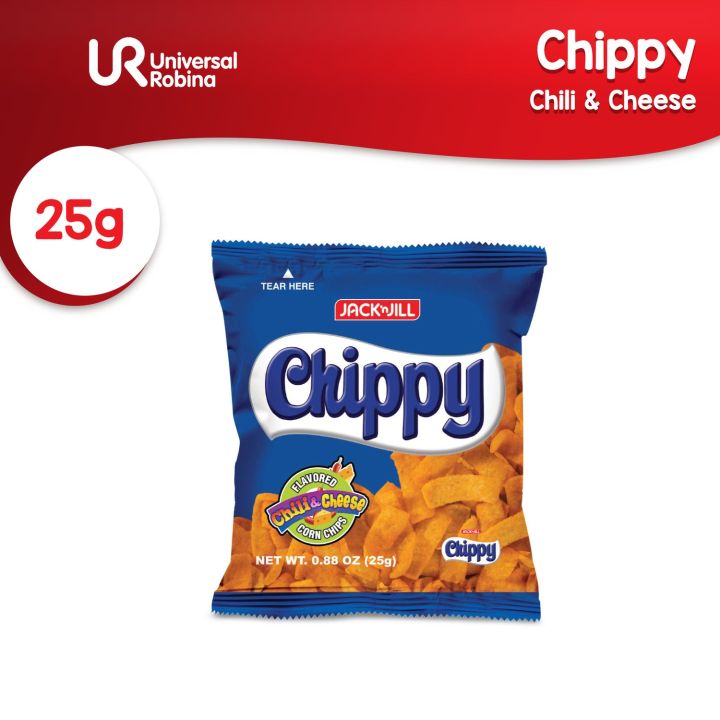 Chippy Chili & Cheese Flavored Corn Chips 25g Lazada PH
