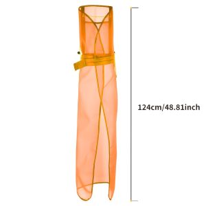 Dây Đeo Vai Bằng Nylon Bền Bỉ Với Tạp Dề Lưới Thoáng Khí Và Túi Đựng Dụng Cụ Bảo Hộ Khi Cắt Cỏ Trong Vườn