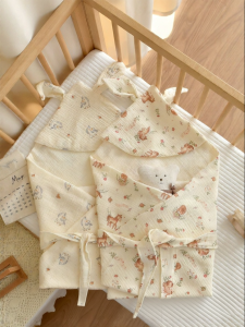 ANYOUBI | Chăn Bông Cotton Tinh Khiết A-Class 2 Lớp Voan Phù Hợp 4 Mùa