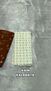 Batik Prabuseno Kain Batik Print Motif Kembang Jeruk Putih Seri Kalanata