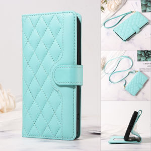 Magnetic With Long Lanyard For Samsung Galaxy S26 Pro S26 Ultra S25 Edge S24 Plus S23 FE S22 S21 S20 Cover Wallet Leather Case