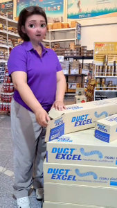 Duct Excel ขนาด 8" ยาว 3 เมตรท่ออลูมิเนียมวินเฟล็กซ์ Wind Flex Aluminium ท่อเฟล็กซ์แข็ง ท่อลมอลูมิเนียมกึ่งยืดหยุ่น SEMI FLEXIBLE DUCT ท่ออลูมิเนียม ท่ออลูมิเนียมยืดหยุ่น - Lazada