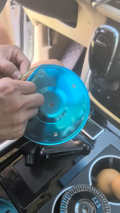 ​2pcs Car Crash Cymbal Set/Air Vent Mini Drum Decor/Musical Instrument For Interior/Hand-Shooting Percussion Instrument​