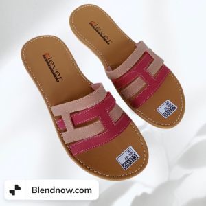 clever -sendal wanita kekinian/sendal wanita terbaru simpel dan elegan sol karet anti slip