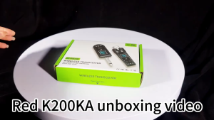 UHF wired to wireless microphone system plug and play wired microphone instantly turns into wireless covering performance karaoke and square dance scenes