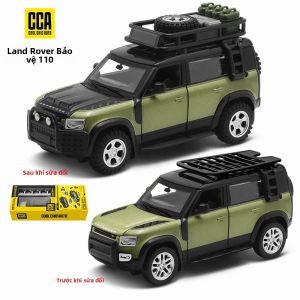 CCA MSZ Tỉ Lệ 1:42 Xe Ô Tô Mô Hình Hợp Kim Diecast - Land Rover Defender 110 & Ford Mustang GT Đua Xe Đồ Chơi Sưu Tập Xe Thể Thao Cho Độ Tuổi 4+