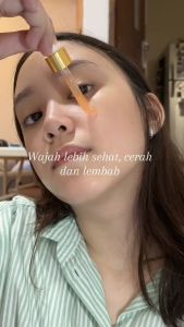 Oriname DNA Salmon Glow Serum Mencerahkan Menutrisi Melembabkan Menghaluskan Wajah