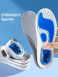 XIANZHAO | Childrens Sport Insoles Shock Absorption Sweat Absorbent Breathable Soft Step Feeling Male Female Kids Special Use