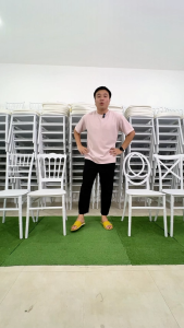 Disfurniture เก้าอี้พลาสติก รูปแบบ Phoenix เก้าอี้จัดเลี้ยง รุ่น C-Catering C05P เจ้าหญิง งานเลี้ยง แข็งแรงทนทาน