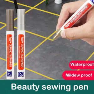 12 Color Tile Grout Marker Waterproof Wall Seam Marker Pens For Floor Ceramic Tiles Gap Furniture Repair Pen