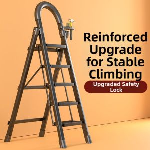 Foldable Indoor Multifunctional Thickened Anti-slip Stepladder