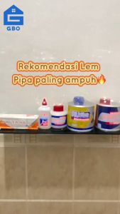 Lem Pipa Vinilon Original 400gr - Lem karet PVC Tahan Lama