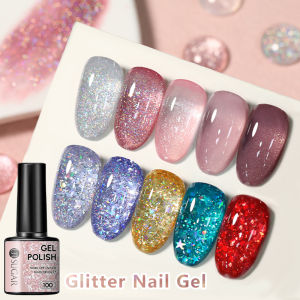 UR SUGAR 7ML Glitter Series Nail Gel Polish Nail Supplies Varnish Semi Permanent Soak Off LED UV Nail Art Manicure