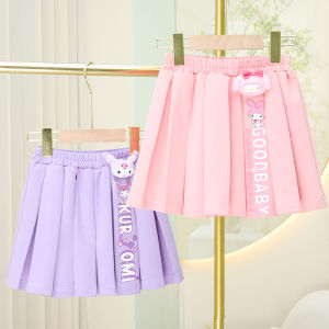 Trendy JK Plaid Mini Skirt for Girls Autumn Winter Cotton Fabric School Uniform Style Childrens Fashion Half-length Skirt