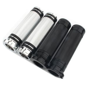 Motorcycle Black 1"25mm Hand Grips Aluminum For Harley Sportster 883 1200 XL VRSC Touring Dyna Softail Custom 96-UP Handle Bar