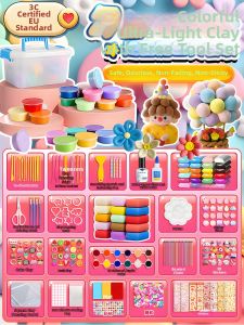 Non-toxic Food-grade Modeling Clay 24 Colors