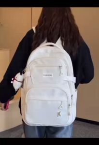 ZGEN20 "K" Fashionable New Large Capacity Multi Compartment Lightweight Student Backpack