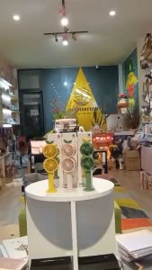 Quạt mini 2 tầng cao cấp cầm tay để bàn cực mát Trùm Sỉ Gia Thành