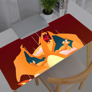 Bandai | XXL Mouse Pad Anime Gamer Computer Pokemon Pikachu Gengar Mousepad Gaming Accessories Tablet Varmilo Keyboard Mausepad