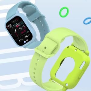Combo Vỏ Và Dây Đeo Silicon Redmi Watch 5 Active Phụ Kiện Correa Dây Đeo Tay Thể Thao Lite Vỏ Bảo Vệ Tăng Cường