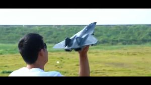 Pesawat RC FX9672 6-Axis Gyro 6G 3D RTF RC Plane Stealth Aircraft Remote Control Toys