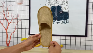 10 Pairs Disposable Hotel Slippers Closed Toe Non-Slip Travel Slipper for Home Hotel Gray