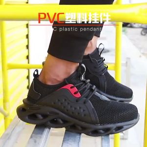 Sepatu Safety Sport Sneakers Safety ujung di lapisi besi dan ringan