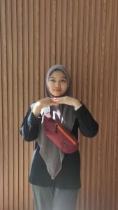 Thobach - Waist Bag Pria Tas Selempang Pria Codura  Sling Bag Lizard Pria  Terbaru
