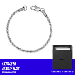 Vòng Tay Thép Titan Phát Sáng Sang Trọng Cho Nam Và Nữ Thiết Kế Ban Đầu Phong Cách Trung Tính Phụ Kiện Thời Trang Còn Hàng