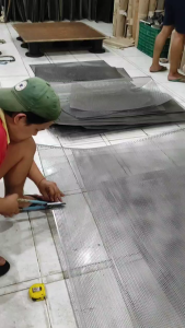 Plat Hexagonal 40x70 - Plat Ram Speaker