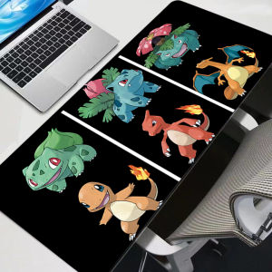 Potdemiel | Mouse Pad P-Pikachus notbook gamer Large Keyboard NonSlip Rubber Computer Carpet Desk Mat PC Gamer 90x40 anime MousePad