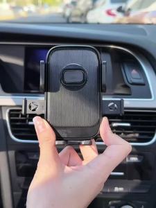 New Upgrade Car Phone Holder Mount For Air Vent Rotatable Metal Hook Car Phone Bracket Navigation Holder