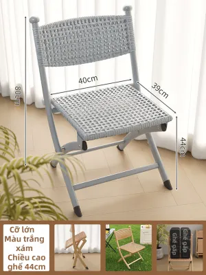 ZANMI | Ghế Mây Gấp Đỡ Cho Người Cao Tuổi