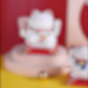 Mèo Thần Tài  Mèo Sứ May Mắn Sử Dụng Năng Lượng Mặt Trời Thu Hút Tài Lộc