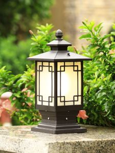 VINCAN | Outdoor Solar Post Light Aluminium