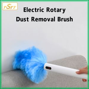 Electric Rotary Dust Removal Brush Usb Rechargeable Cleaing Brush Spinnable Feather Duster Electric Sofa Cleaning Duster