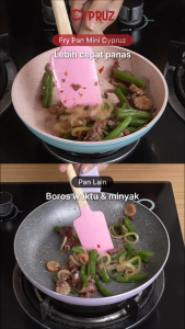 Cypruz COLOURFUL MARBLE Series: FRY Pan 16cm 25/50X1