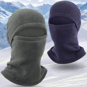 Balaclava Full Face Mask ฤดูหนาวใหม่ความร้อนขนแกะอุ่นรถจักรยานยนต์ขี่จักรยาน Hood Liner กีฬาคออุ่นผู้ชายผู้หญิง